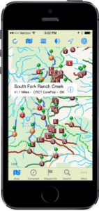 Native and Wild Trout Map of Colorado